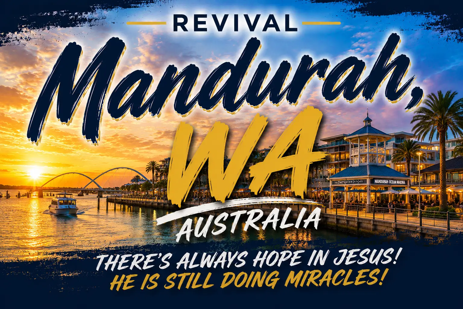 Mandurah, Western Australia revival – October 11–14, 2026