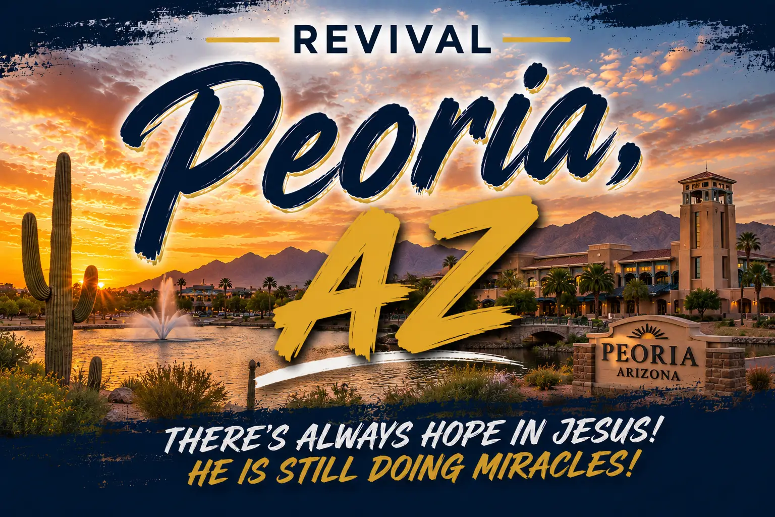 Peoria, Arizona revival – October 25–29, 2026